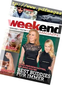Weekend Magazin – 07 Marz 2019