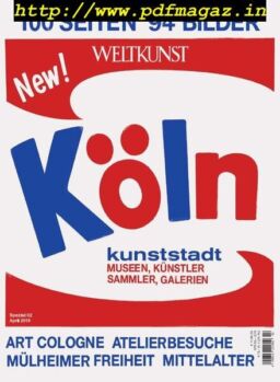 Weltkunst – Spezial Nr2 – April 2019