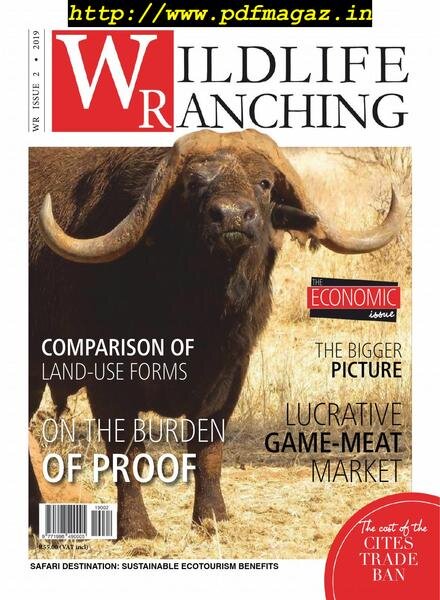 Wildlife Ranching Magazine – April 2019 Cover