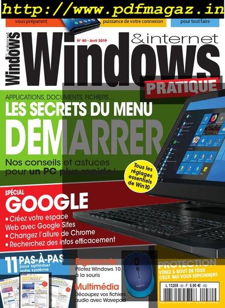 Windows & Internet Pratique – avril 2019 Cover