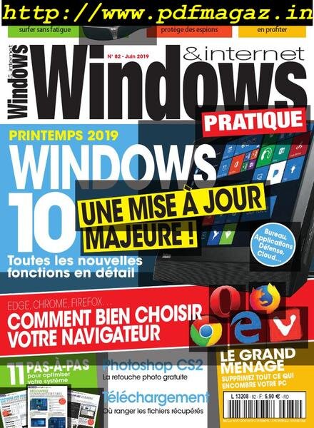 Windows & Internet Pratique – juin 2019 Cover