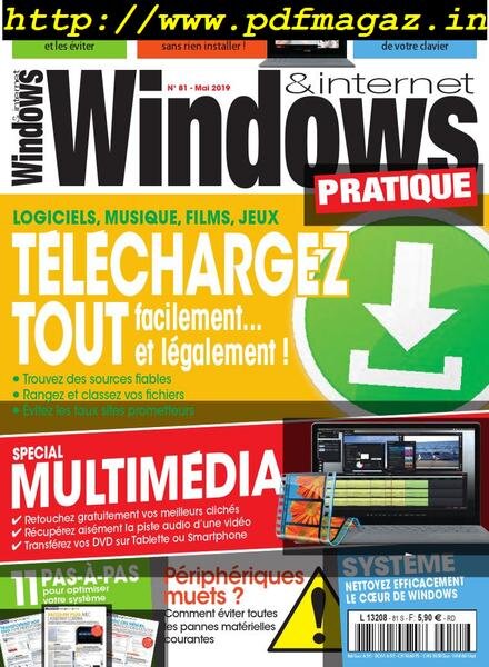 Windows & Internet Pratique – mai 2019 Cover