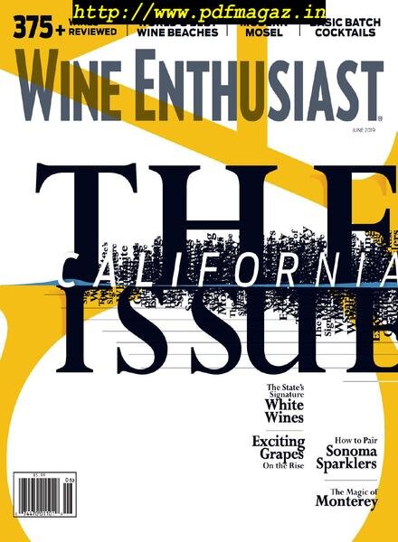 Wine Enthusiast – June 2019 Cover