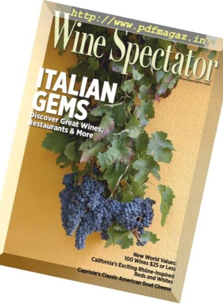 Wine Spectator – April 30, 2019 Cover