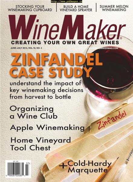 WineMaker – June-July 2015 Cover