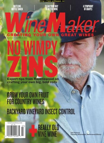 WineMaker – June-July 2016 Cover