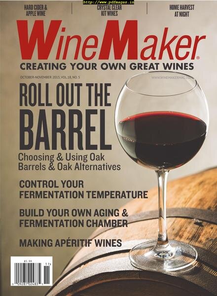 WineMaker – October-November 2015 Cover