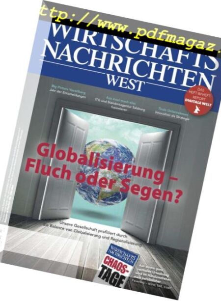 Wirtschaftsnachrichten West – Marz 2019 Cover