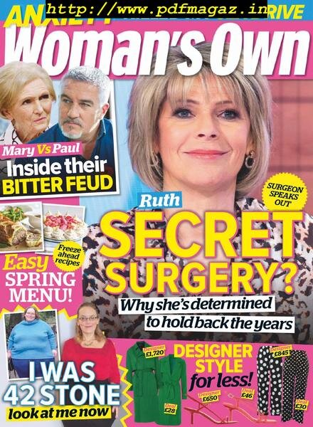 Woman’s Own – 08 April 2019 Cover