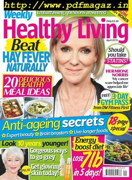 Woman’s Weekly Living Series – April 2019 Cover