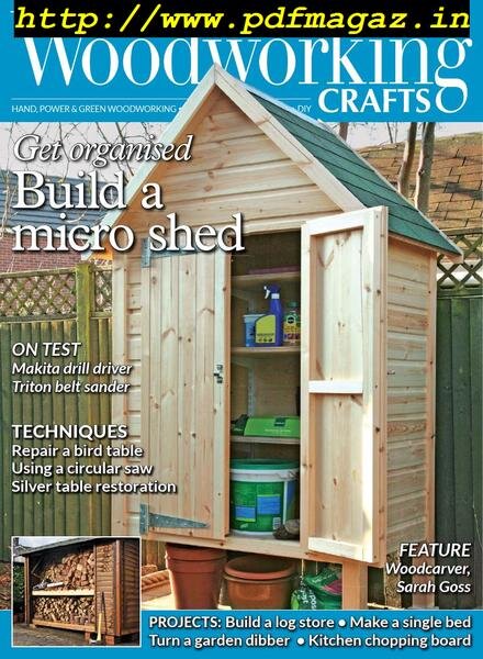 Woodworking Crafts – April 2019 Cover