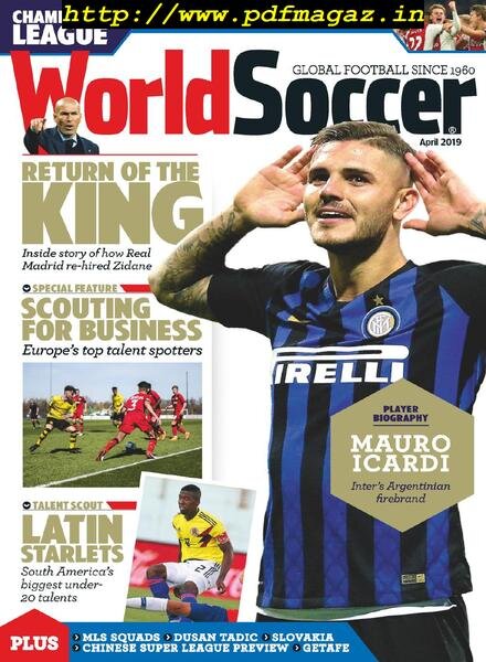 World Soccer – April 2019 Cover