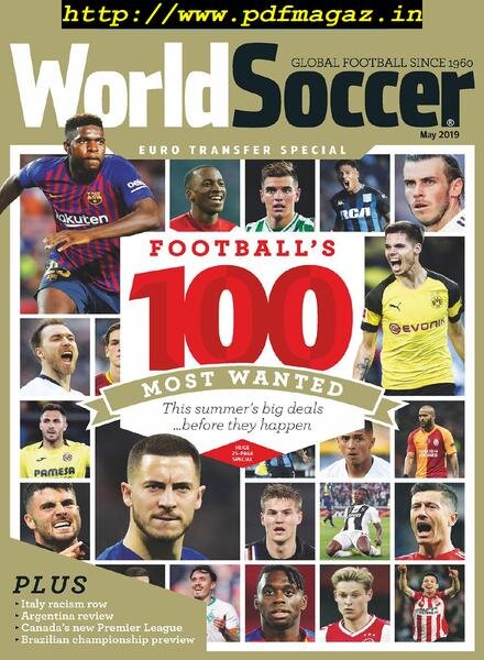 World Soccer – May 2019 Cover