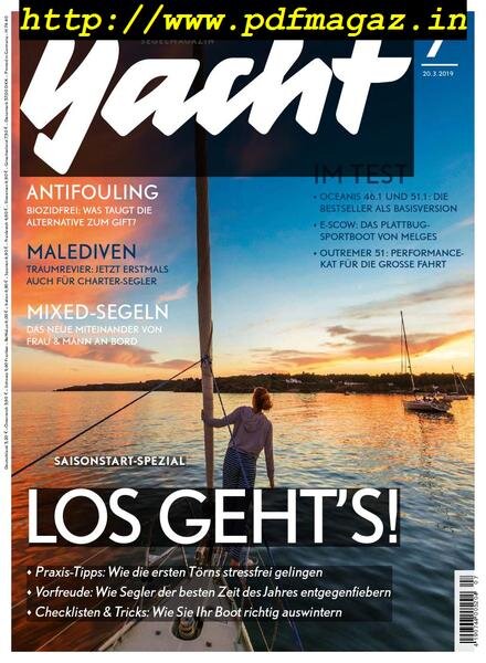 Yacht Germany – 20 Marz 2019 Cover