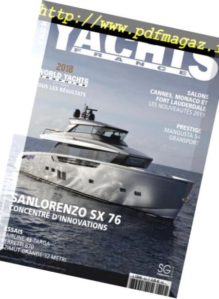 Yachts France – fevrier 2019 Cover