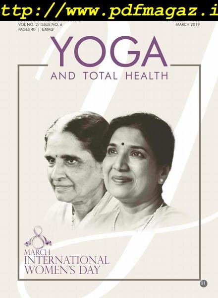 Yoga and Total Health – March 2019 Cover