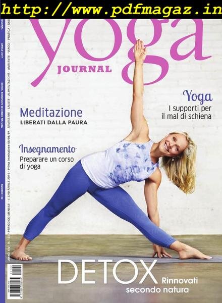 Yoga Journal Italia – Aprile 2019 Cover