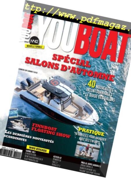 Youboat – aout 2018 Cover