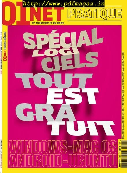 01net – Hors-Serie – Mars-Avril 2019 Cover