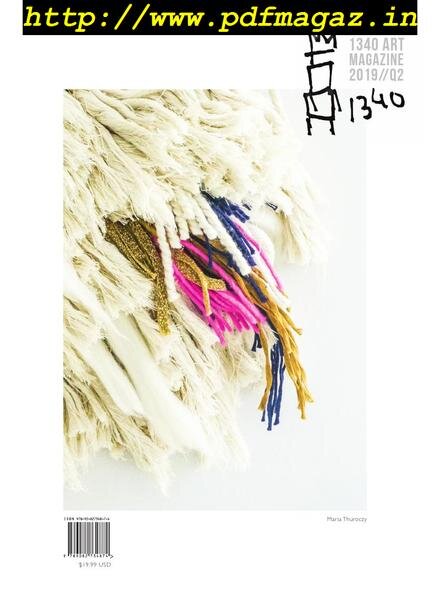 1340 ART Magazine – Issue 12, 2019 Cover