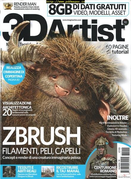3D Artist Italia – Maggio 2016 Cover
