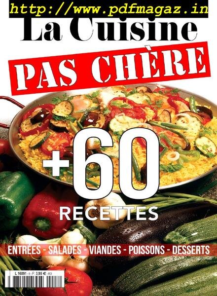 60 Recettes Faciles – mai 2016 Cover