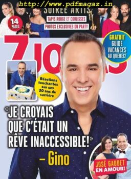 7 Jours – 24 mai 2019