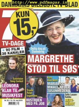 7 TV-Dage – 13 maj 2019