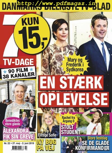 7 TV-Dage – 27 maj 2019 Cover