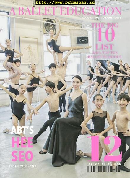 a Ballet Education – Issue 12, July-August 2018 Cover