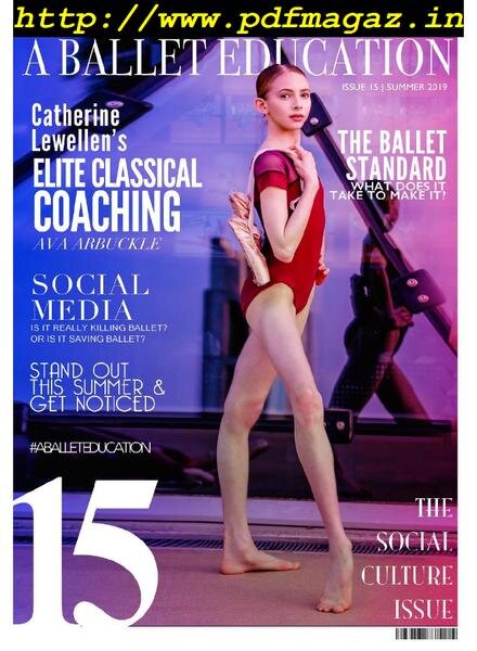 a Ballet Education – Issue 15, Summer 2019 Cover