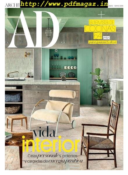 AD Architectural Digest Espana – mayo 2019 Cover