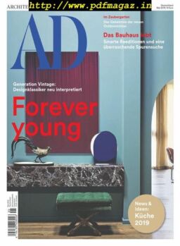 AD Architectural Digest Germany – Mai 2019