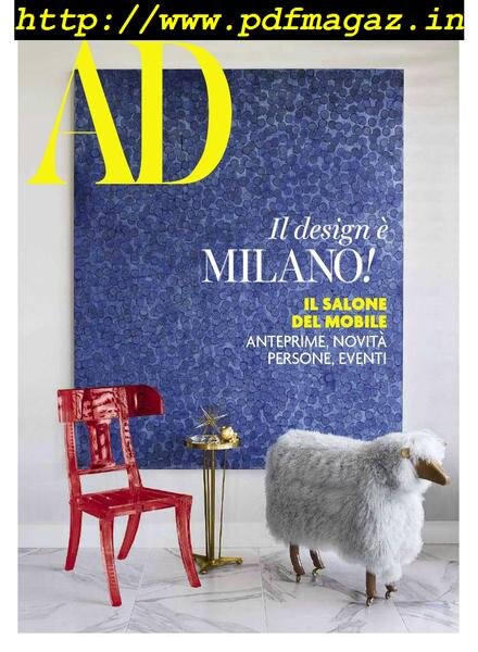 AD Architectural Digest Italia – Aprile 2019 Cover