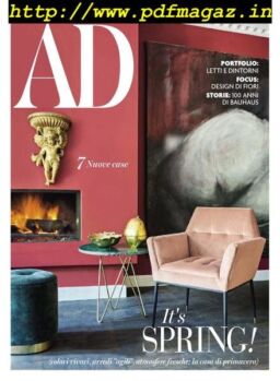 AD Architectural Digest Italia – Marzo 2019