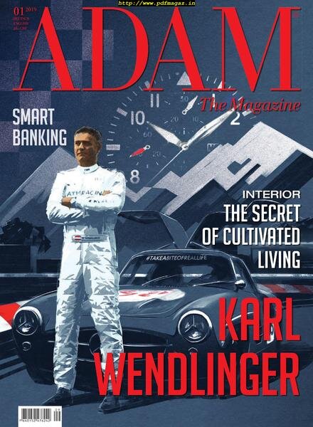 Adam The Magazine – Marz 2019 Cover