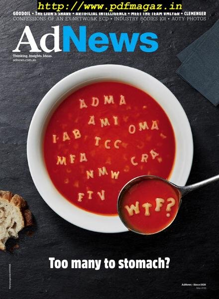 AdNews – May 2019 Cover