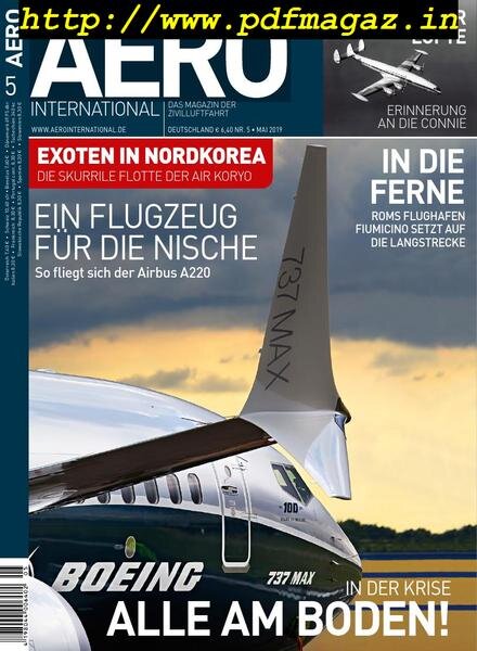 Aero International – April 2019 Cover