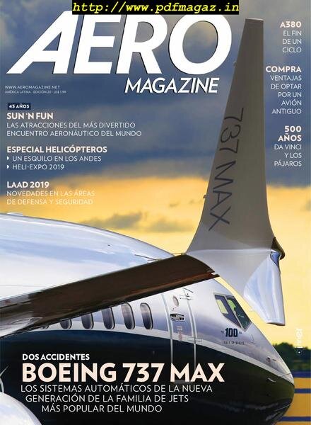 Aero Magazine America Latina – abril 2019 Cover