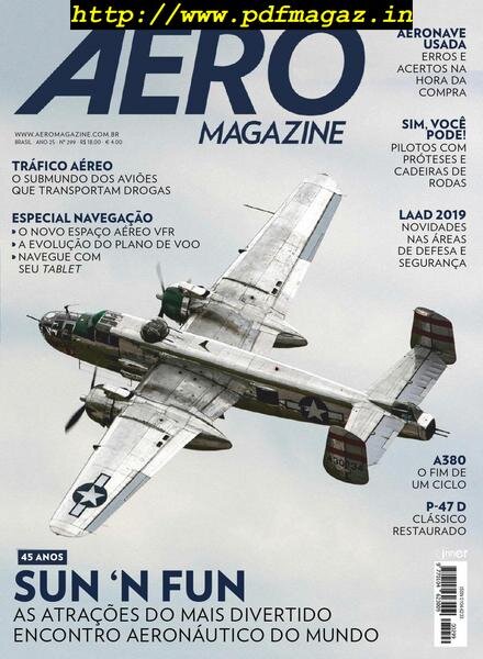 Aero Magazine Brasil – abril 2019 Cover