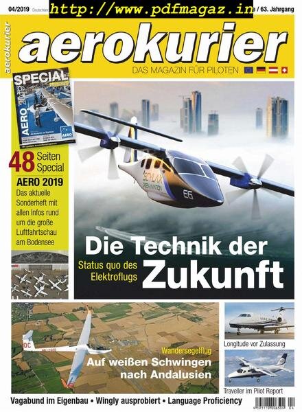 Aerokurier Germany – April 2019 Cover