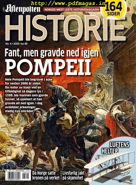Aftenposten Historie – april 2019 Cover