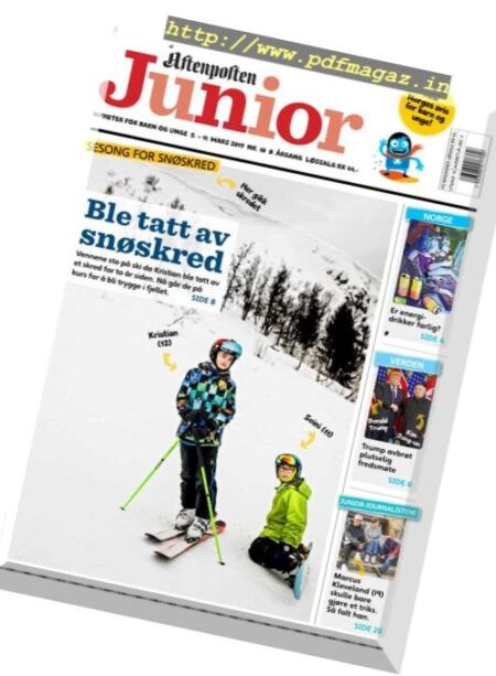 Aftenposten Junior – 05 mars 2019 Cover