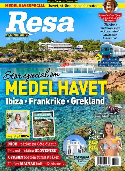 Aftonbladet Resa – 14 maj 2019 Cover