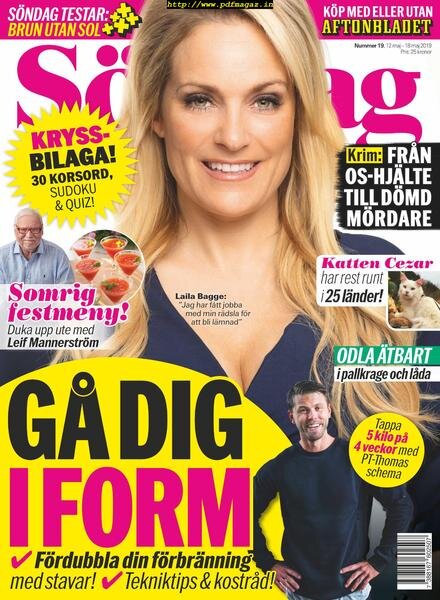 Aftonbladet SOndag – 12 maj 2019 Cover