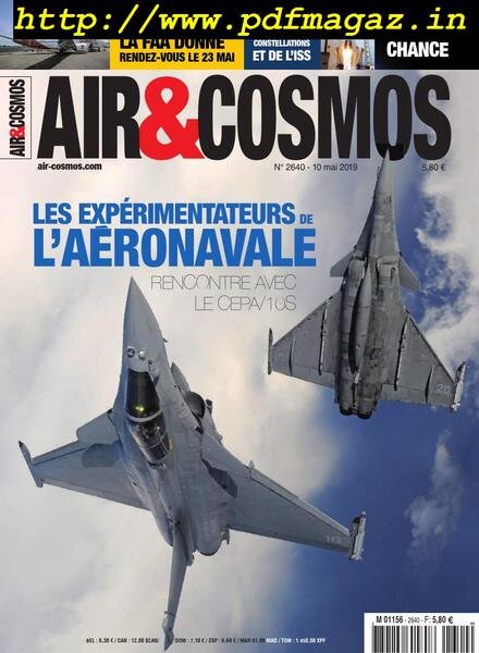 Air & Cosmos – 10 mai 2019 Cover