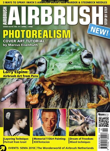 Airbrush Step by Step – March 2019 Cover