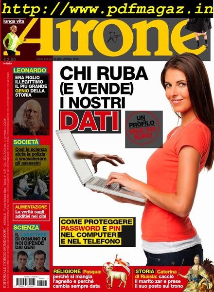 Airone – Aprile 2019 Cover