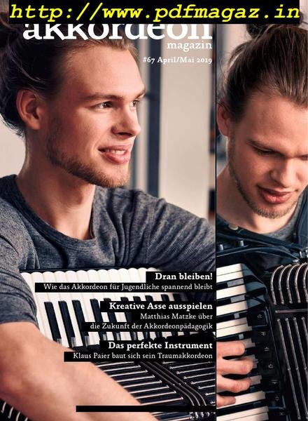 Akkordeon Magazin – April-Mai 2019 Cover