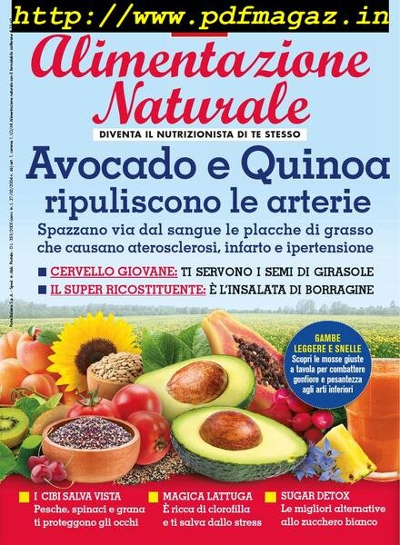 Alimentazione Naturale – Maggio 2019 Cover
